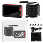 P20 Màn hình 4.3 inch hiển thị Nội soi kiểm tra HD1080P với 8 đèn LED, Chiều dài: 10m, Đường kính ống kính: 8mm, Dây cứng, Chiều dài: 10m, Dây cứng