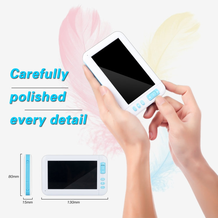 C01 Màn hình 4.3 inch hiển thị Nội soi tai trực quan HD1080P với 6 đèn LED, Đường kính: 3.9mm, C01 3.9mm