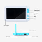 C01 Màn hình 4.3 inch hiển thị Nội soi tai trực quan HD1080P với 6 đèn LED, Đường kính: 3.9mm, C01 3.9mm