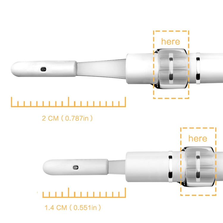 Dụng cụ làm sạch ráy tai HD 1,3 triệu điểm ảnh I98 với 6 đèn LED, đường kính ống kính: 5,5mm