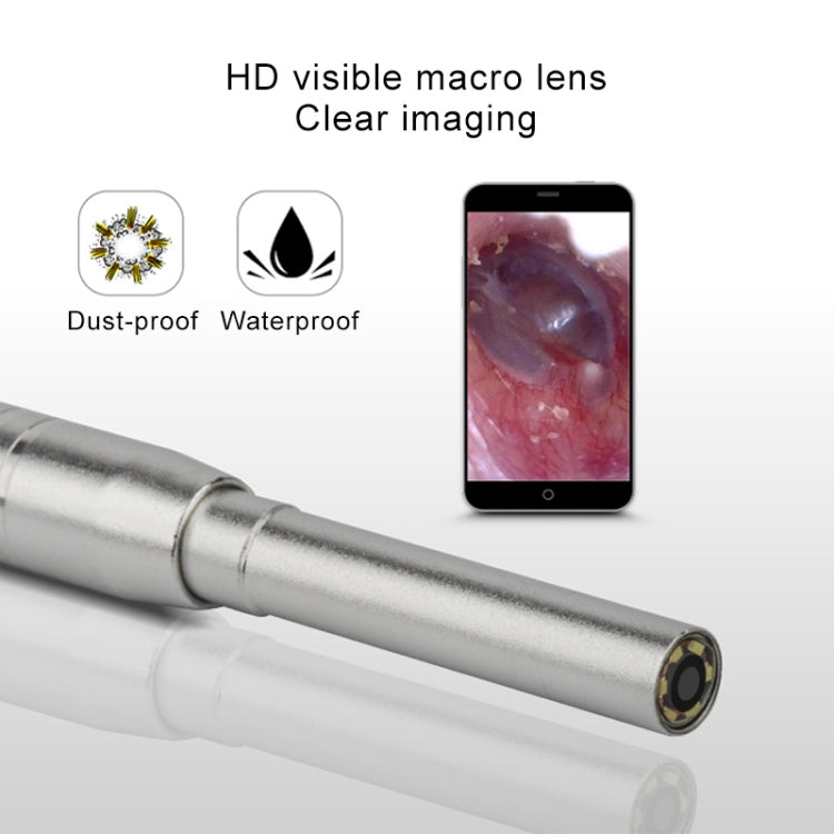 Nội soi tai mũi răng HD 1MP với 6 đèn LED, đường kính ống kính: 4.3mm