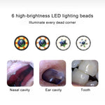 Nội soi tai mũi răng HD 1MP với 6 đèn LED, đường kính ống kính: 4.3mm