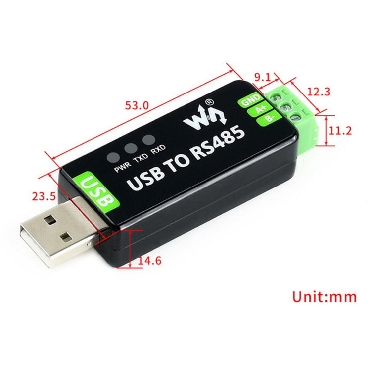 Bộ chuyển đổi USB sang RS485 công nghiệp Waveshare, 17286