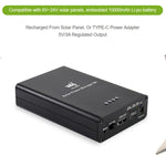 Bộ quản lý năng lượng mặt trời Waveshare, pin Li-Po 10000mAh tích hợp, hỗ trợ tấm pin mặt trời 6V~24V, 19799