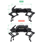 Robot giống chó sinh học 12-DOF Waveshare WAVEGO, Phiên bản cơ bản