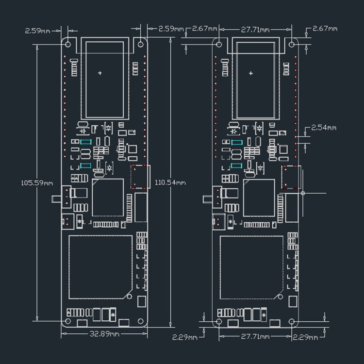 Mô-đun phát triển bảng sạc năng lượng mặt trời giữ pin WiFi Bluetooth 18560, T-SIM7000G