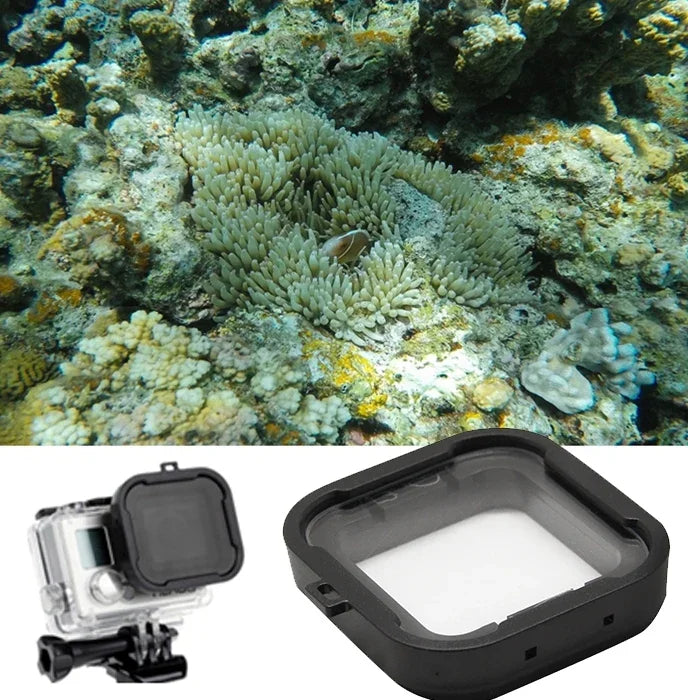 Bộ lọc sao 6 đường ống kính lặn Snap-on Cube cho GoPro HERO4 /3+, Bộ lọc sao cho GoPro HERO4 /3+