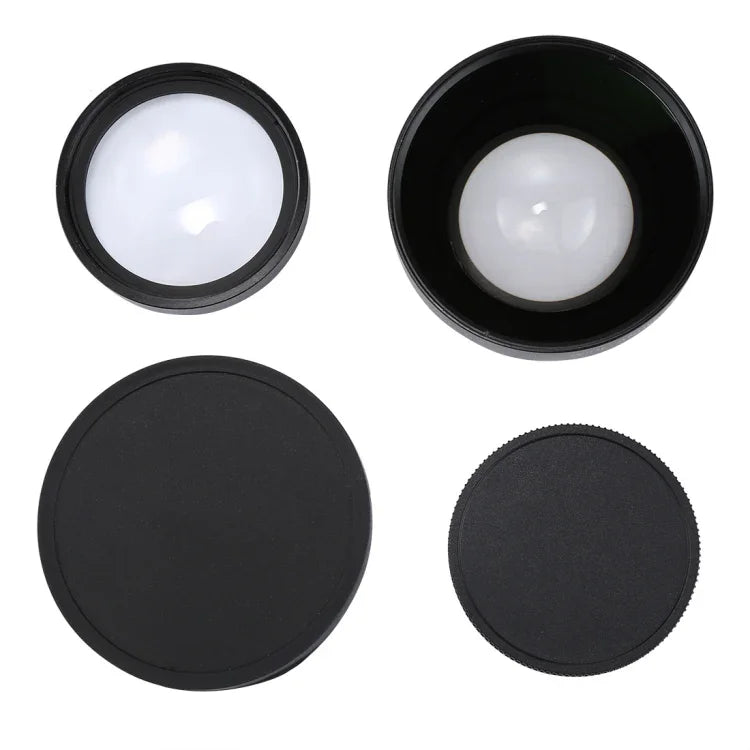Ống kính góc siêu rộng 62mm 0.43X kèm ống kính macro, 62mm