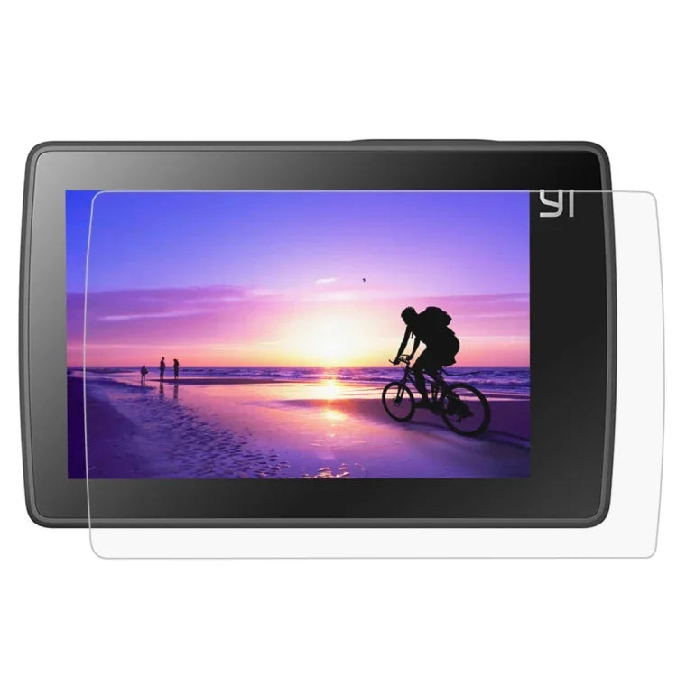Miếng dán bảo vệ màn hình LCD siêu trong + Miếng dán bảo vệ kính ống kính cho camera Xiaomi Xiaoyi II 4K