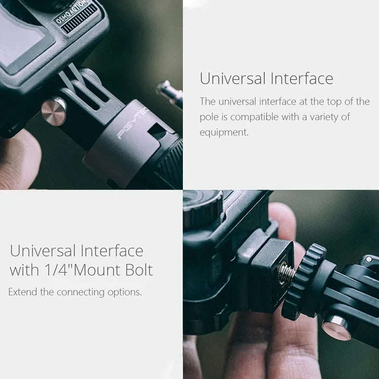 Chân máy mở rộng gậy tự sướng PGYTECH P-GM-117 cho camera hành động DJI Osmo Action, P-GM-117