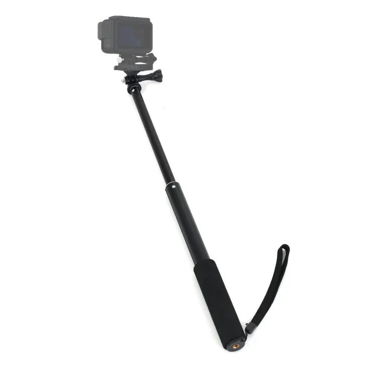 Gậy tự sướng hợp kim nhôm đa năng có adapter, Chiều dài: 25-75cm, Chiều dài: 25-75cm