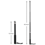 Gậy tự sướng hợp kim nhôm đa năng có adapter, Chiều dài: 25-75cm, Chiều dài: 25-75cm