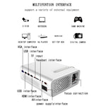 Máy chiếu LCD HD YG520 1800 Lumens, loa tích hợp, có thể đọc ổ đĩa U, ổ cứng di động, thẻ SD, kết nối AV DVD, hộp truyền hình, phiên bản tiêu chuẩn