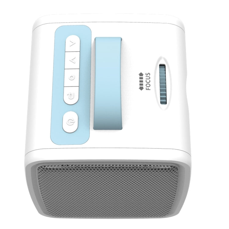 Máy chiếu video trẻ em W-S1 10W 30 Lumens công nghệ LCD HD 1080P, hỗ trợ AV / USB / thẻ Mini SD / HDMI / âm thanh