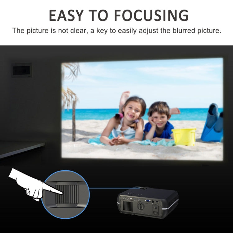 Máy chiếu thông minh DH-A10 màn hình LCD 5.8 inch 4200 Lumens 1280 x 800P HD có điều khiển từ xa, hệ điều hành Android 6.0, hỗ trợ WiFi, Bluetooth, HDMIx2, USBx2, VGA, AV IN/RCA, RJ45, LAN