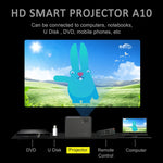 Máy chiếu thông minh DH-A10 màn hình LCD 5.8 inch 4200 Lumens 1280 x 800P HD có điều khiển từ xa, hệ điều hành Android 6.0, hỗ trợ WiFi, Bluetooth, HDMIx2, USBx2, VGA, AV IN/RCA, RJ45, LAN