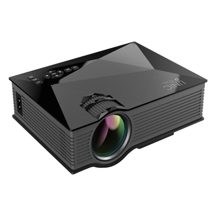 Máy chiếu LED đa phương tiện rạp hát tại nhà UC68 80ANSI 800x400 HD 1080P, hỗ trợ USB/SD/HDMI/VGA/IR, UC68 800x400