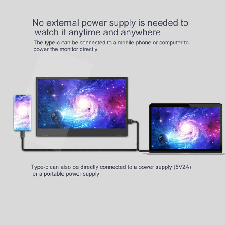 Màn hình di động siêu mỏng 14 inch 1080P M8 viền hẹp