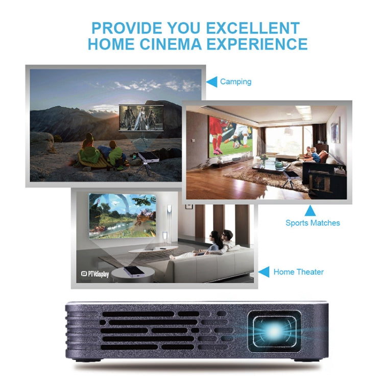 Máy chiếu đa phương tiện mini P8I 854x480 100LM di động
