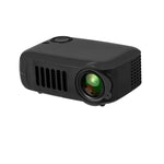 Máy chiếu di động A2000 800 lumen LCD cho rạp hát tại nhà, hỗ trợ 1080P, phích cắm UK