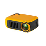 Máy chiếu di động A2000 800 lumen LCD cho rạp hát tại nhà, hỗ trợ 1080P, phích cắm UK