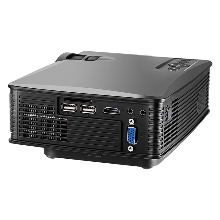 Máy chiếu LED rạp hát tại nhà LY-40 1800 lumen 1280 x 800 có điều khiển từ xa, phích cắm EU, LY-40 phích cắm EU