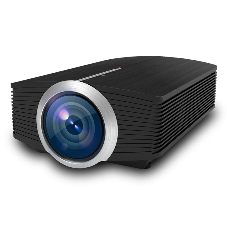 YG510 Máy Chiếu LED Rạp Hát Gia Đình HD 1200 LUX 800*480, Hỗ Trợ HDMI & VGA & AV & TF & USB, YG510 Màu Đen