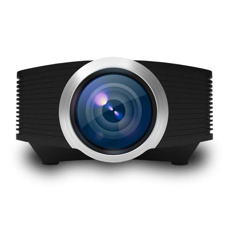 YG510 Máy Chiếu LED Rạp Hát Gia Đình HD 1200 LUX 800*480, Hỗ Trợ HDMI & VGA & AV & TF & USB, YG510 Màu Đen