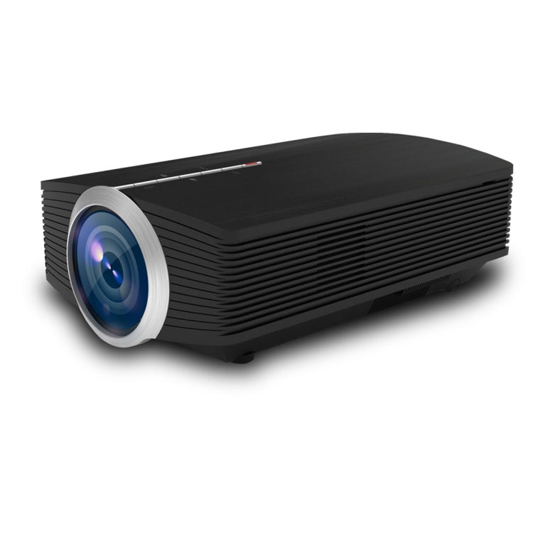 YG510 Máy Chiếu LED Rạp Hát Gia Đình HD 1200 LUX 800*480, Hỗ Trợ HDMI & VGA & AV & TF & USB, YG510 Màu Đen
