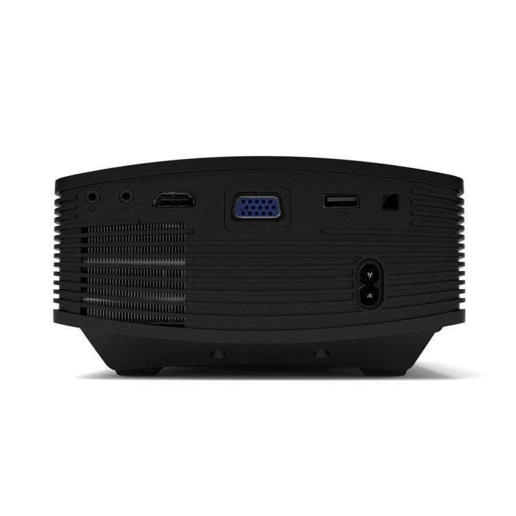 YG510 Máy Chiếu LED Rạp Hát Gia Đình HD 1200 LUX 800*480, Hỗ Trợ HDMI & VGA & AV & TF & USB, YG510 Màu Đen