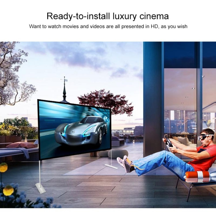 Giá Treo Ngoài Trời Màn Chiếu Máy Chiếu Polyester Gấp, Kích Thước: 84 inch (16:9), Kích Thước: 84 inch