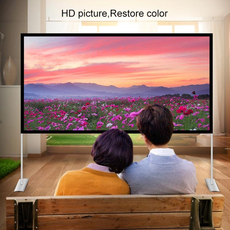 Giá Treo Ngoài Trời Màn Chiếu Máy Chiếu Polyester Gấp, Kích Thước: 84 inch (16:9), Kích Thước: 84 inch