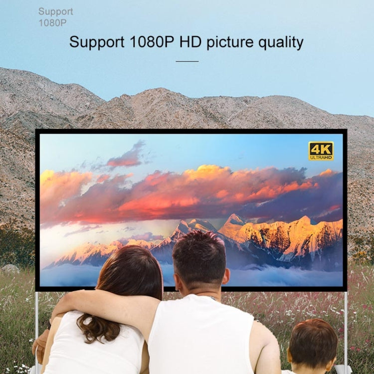 Giá Treo Ngoài Trời Màn Chiếu Máy Chiếu Polyester Gấp, Kích Thước: 100 inch (16:9), Kích Thước: 100 inch