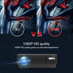 Máy chiếu thông minh Cheerlux CL770 1920 x 1080P Full HD Android 9.0 1GB+8GB, CL770 (Đen), CL770 (Trắng)