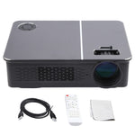 Máy chiếu video LED LCD Wejoy L5 rạp hát tại nhà có thể điều chỉnh Keystone quang học Full HD 1080P với điều khiển từ xa