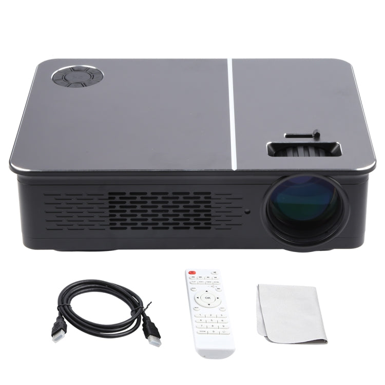 Máy chiếu video LED LCD Wejoy L5 rạp hát tại nhà có thể điều chỉnh Keystone quang học Full HD 1080P với điều khiển từ xa