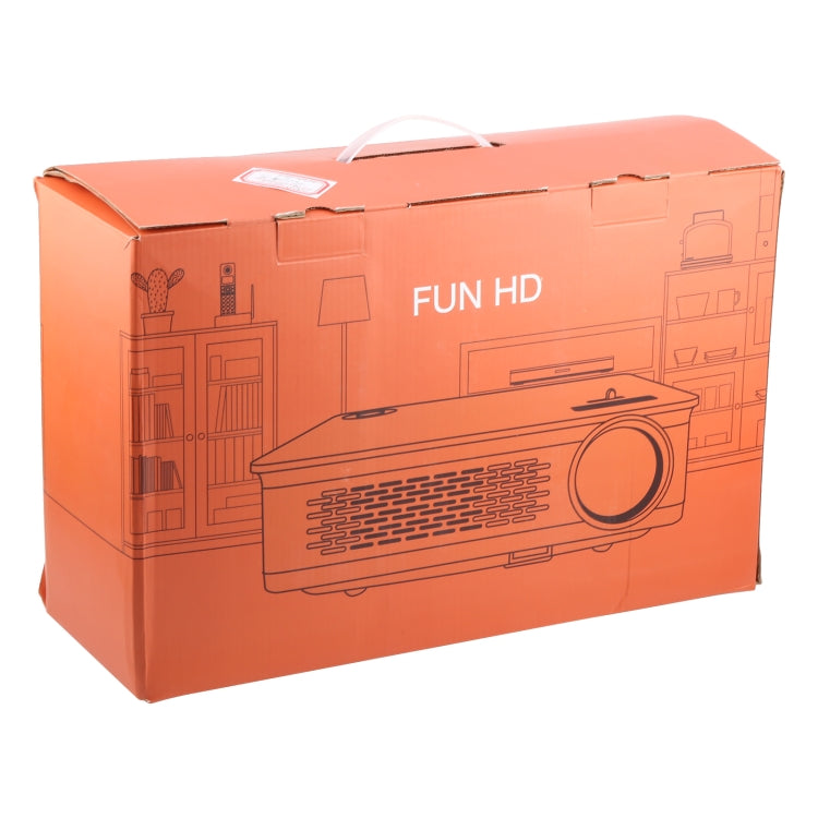 Máy chiếu video LED LCD Wejoy L5 rạp hát tại nhà có thể điều chỉnh Keystone quang học Full HD 1080P với điều khiển từ xa