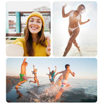 Chân đế cầm tay liền khối RUIGPRO Gậy selfie Monopod kéo dài cho GoPro, Insta360, DJI và các máy quay hành động khác, Màu đen