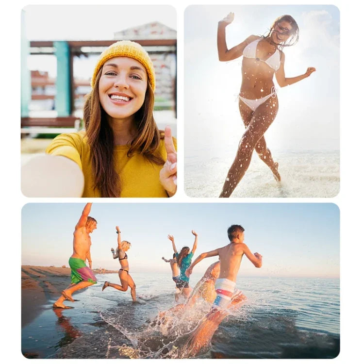 Chân đế cầm tay liền khối RUIGPRO Gậy selfie Monopod kéo dài cho GoPro, Insta360, DJI và các máy quay hành động khác, Màu đen