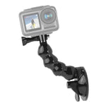 Giá kẹp chân đế hút Jaws Flex cho GoPro, Insta360, DJI và các máy quay thể thao khác, Kẹp Jaws Flex