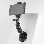 Giá kẹp chân đế hút Jaws Flex cho GoPro, Insta360, DJI và các máy quay thể thao khác, Kẹp Jaws Flex