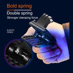 Giá kẹp gắn ba lô xoay 360 độ RUIGPRO Rec-Mounts với vít cho GoPro, Insta360, DJI và các máy quay hành động khác, Kẹp xoay 360 độ