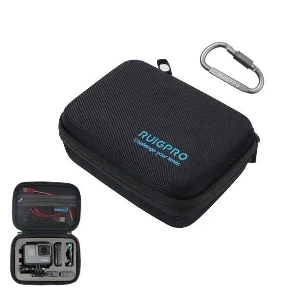 Hộp đựng chống sốc, chống nước di động RUIGPRO cho DJI Osmo Action, Kích thước: 17.3cm x 12.3cm x 6.5cm, Nhỏ