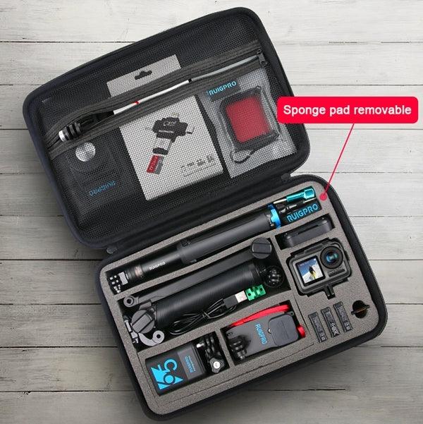 Hộp đựng chống sốc, chống nước di động RUIGPRO cho DJI Osmo Action, Kích thước: 17.3cm x 12.3cm x 6.5cm, Nhỏ