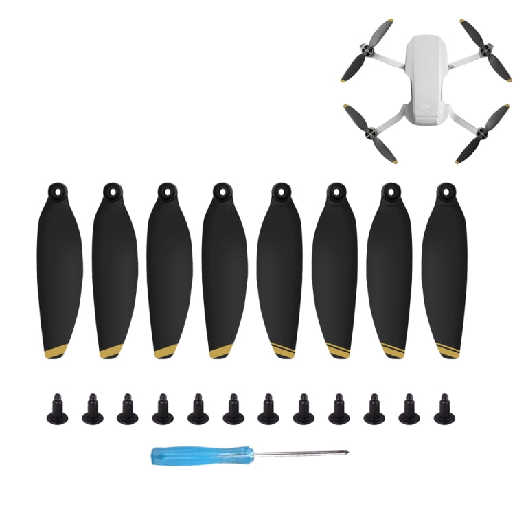 Bộ 8 Cánh Quạt Cánh Nhanh Giảm Tiếng Ồn Sunnylife 4726F cho DJI Mavic Mini 1, Dành cho DJI Mavic Mini 1 Bạc, Dành cho DJI Mavic Mini 1 Vàng
