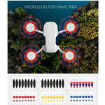 8PCS/Set Sunnylife 4726F Low Noise Quick-release Wing Propellers for DJI Mavic Mini 1, For DJI Mavic Mini 1 Gold, For DJI Mavic Mini 1 Silver