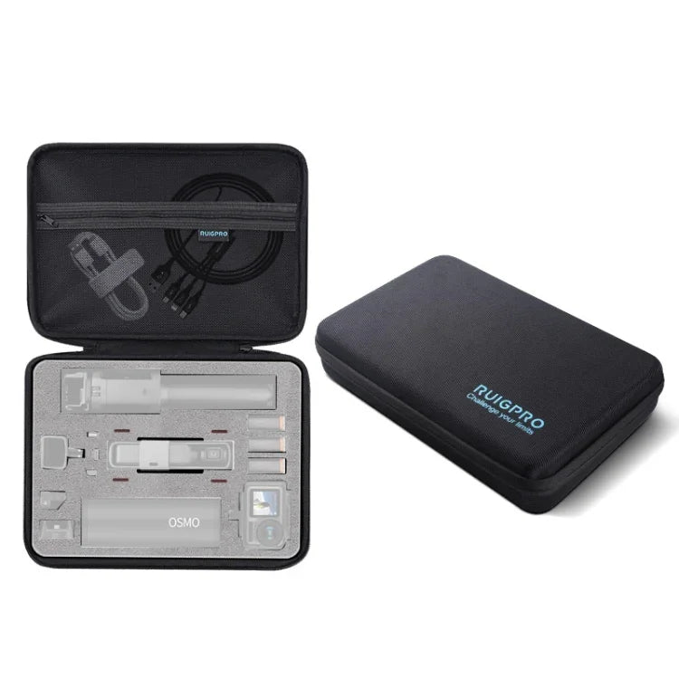 Túi Hộp Đựng Chống Thấm Oxford RUIGPRO cho Camera Gimble DJI OSMO Pocket / OSMO Action, Kích Thước: 30.2x20.8x7.2cm, RG52