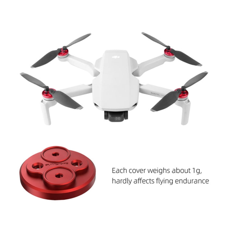 Bộ 4 Nắp Bảo Vệ Kim Loại Động Cơ Sunnylife cho DJI Mavic Mini 1 / Mini 4K / DJI Mini 2 SE