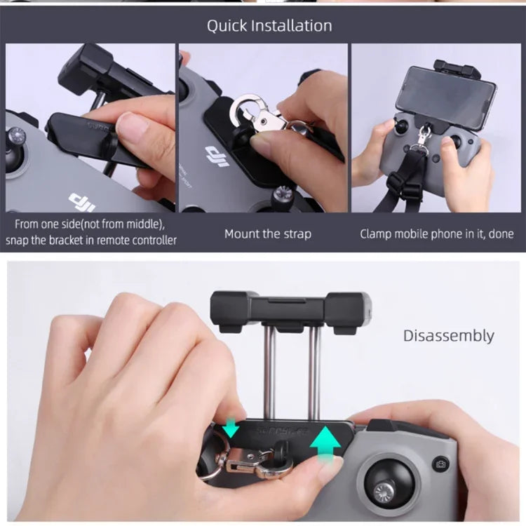 Dây Đeo Giá Đỡ Móc Treo Điều Khiển Từ Xa Sunnylife AIR2-Q9294 cho DJI Mavic Air 2