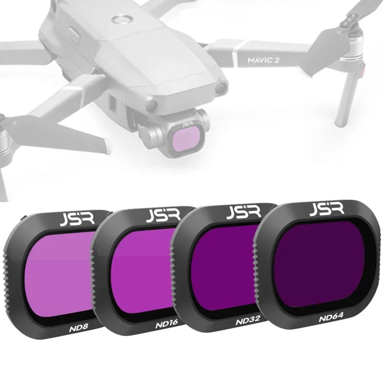 Bộ Lọc Ống Kính ND 4 trong 1 ND8+ND16+ND32+ND64 cho DJI MAVIC 2 Pro, ND8+ND16+ND32+ND64